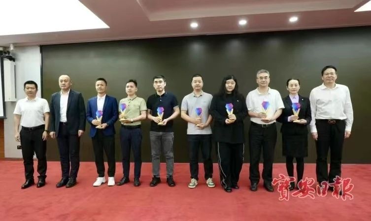 喜报！jinnianhui今年会荣获宝安区2023年重点商贸贡献奖（一等奖）